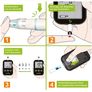 Adia Glucose Monitor with 100 Blood Test Strips Image 4