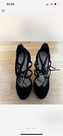 black heels