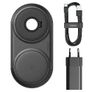 Baseus Wireless Charger Planet 2-in-1 Cable Winder QC Wireless Charging (Type-C 3A, 1m) Black WXPL-B02 Image 2