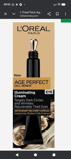 L Oreal age perfect illuminating cream metallic wand
