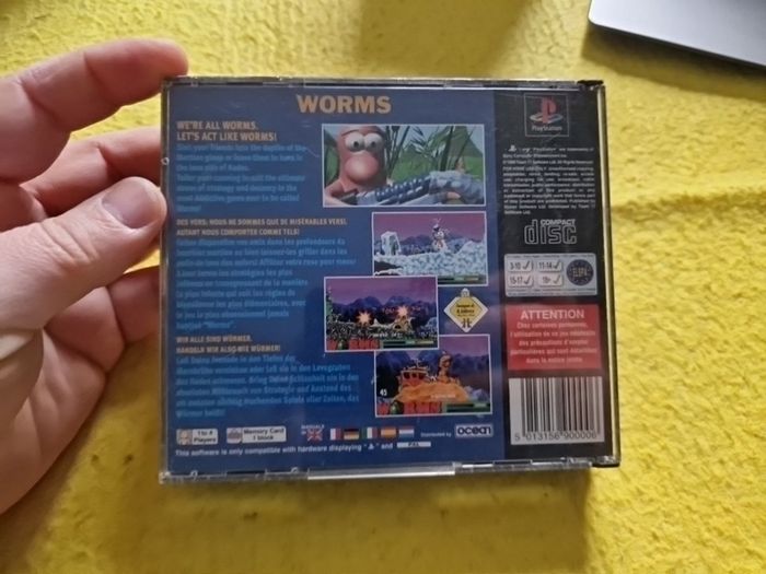 Worms  PlayStation1 Ps1 PlayStation2 Ps2 Games Original