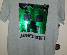 Minecraft Official Tee Shirt Age 13 to 14 Years of Age