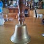 Brass School Bell 7 inches Image 2