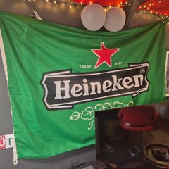 Commercial Heineken flag 5x3ft