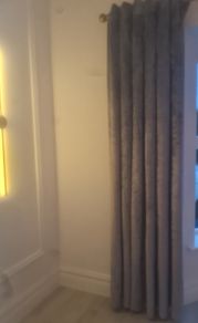 Velvet crush curtains