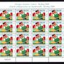 2008 Ireland Beijing Olympic Games Commemorative Stamp Sheetlet Plate 1B1B1B1B Mint Never Hinged (MNH) Image 3