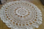 antique lace tablecloth