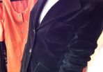 Brian Tucker Irish Designer Vintage Velvet Blazer