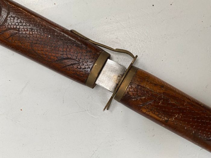 Vintage Indian made carving set