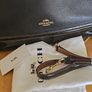 Coach Black Leather Hand/Shoulder Bag / NEW Image 10