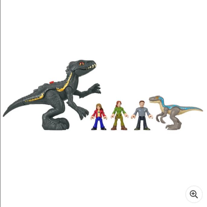 BRAND NEW Jurassic World Imaginext Final Confrontation Dinosaur and Figure Pack