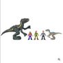 BRAND NEW Jurassic World Imaginext Final Confrontation Dinosaur and Figure Pack Image 10