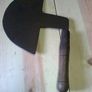Old Irish blacksmith made vegetable chopping tool Image 2