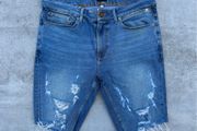 Men's denim shorts