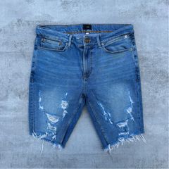 Men's denim shorts