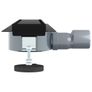 Shower Drain 2-in-1 with 360 Siphon Black 60 cm Image 6