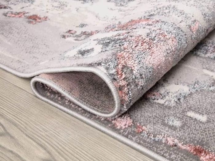 New Luxury, Modern High Quality Abstract Pink  Rug 160/220cm