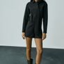 Zara pinstripe playsuit with matching tie reduced Image 5