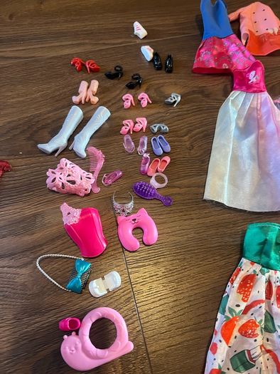 Barbie dolls and accessories