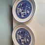 ARKLOW Fabulous collectors large 10.5 inch willow pattern plate Image 3