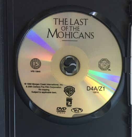 The Last Of The Mohicans (Michael Mann Film) [1992] Daniel Day Lewis [Movie DVD]