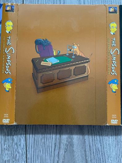 The Simpsons complete tenth season dvd boxset
