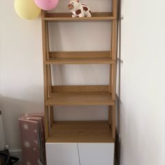 Augusten Ladder Bookcase Oak