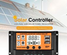 Solar charge controller 10-100A MPPT/PWM 90A