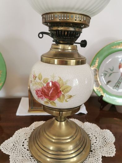 Antique Oil Lamp 1800's