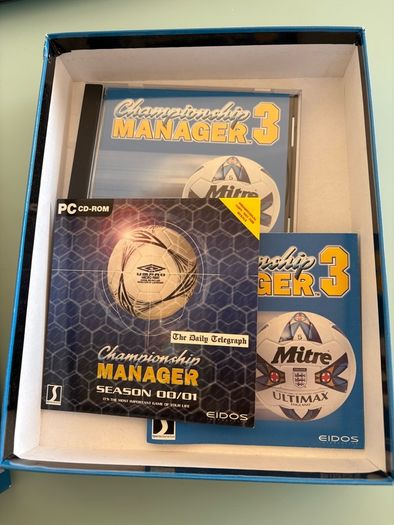 Championship Manager 3 - 2000/2001 PC CD-ROM