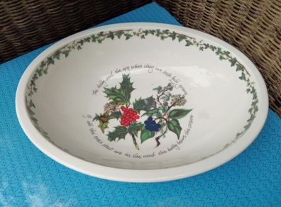 Portmerion, Holly and Ivy, serving bowl, Christmas serving dish