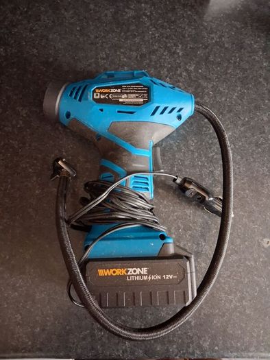 Workzone 12V Li-Ion Mini Air Compressor