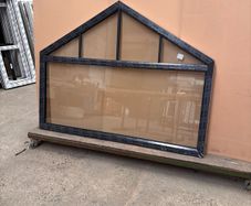 Brand New VEKA Feature Triangle Window Double Glazed