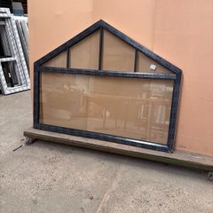 Brand New VEKA Feature Triangle Window Double Glazed