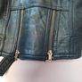 vintage new genuine leather womens biker jacket Image 10