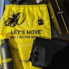 Technogym Gym Accessories Towel, Bottle, Bag Etc...