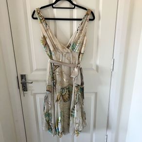 Savida silk blend dress