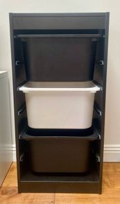 IKEA Trofast storage with boxes