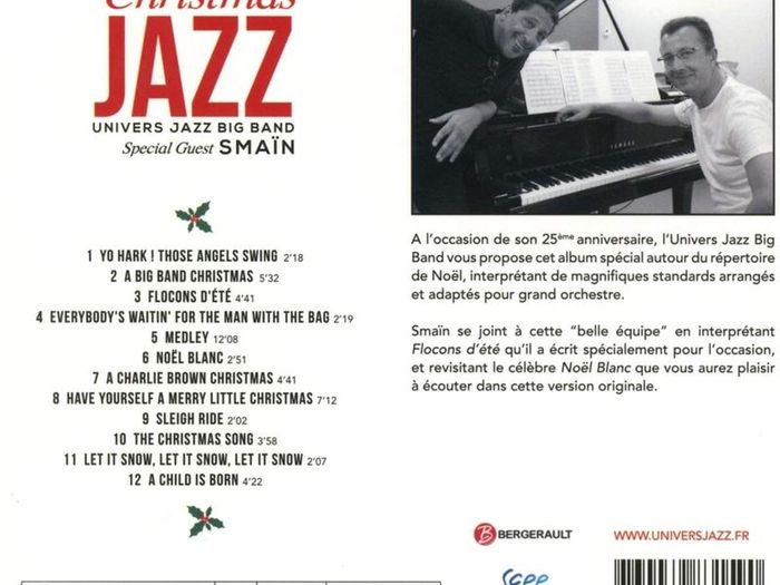 Christmas Jazz CD. Free Postage!