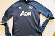 2016 Manchester United Adidas Training Long Sleeve Jersey Size Size Age 11/12 Years