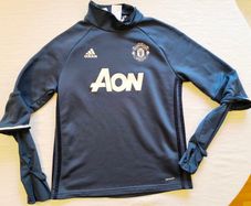 2016 Manchester United Adidas Training Long Sleeve Jersey Size Size Age 11/12 Years