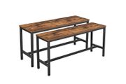 2 x dining benches Industrail style  FREE DELIVERY