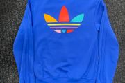 Adidas Zip Up Pharrell Williams Rainbow Collection ROYAL BLUE X-SMALL