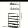 Shoe rack(5 tier), heavy duty storage units(5, 4, 3 tiers) Image 4