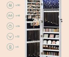 Jewellery Cabinet for Door and Wall Mounting