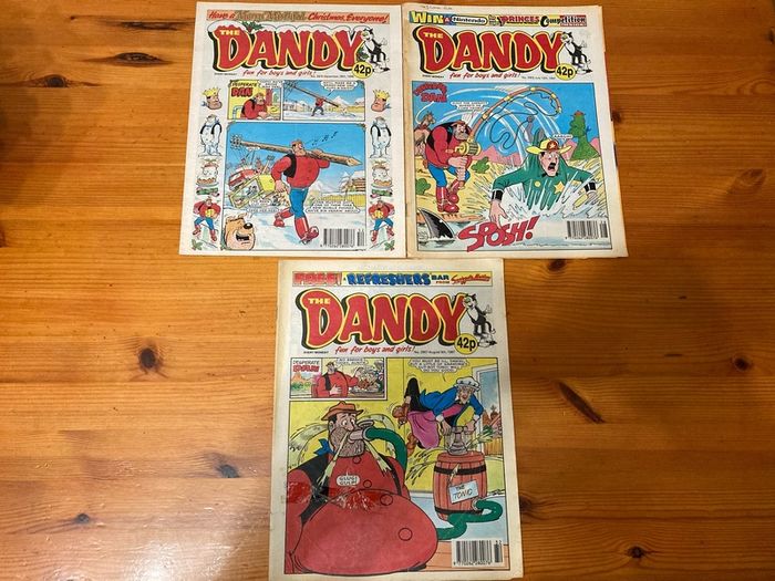 Comics: 'The Dandy' 1995,1996 and 1997 (51 comics)