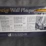Prestige Wall Plaques Sherman VC (Firefly). New. Free Postage! Image 2