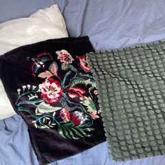 Cushion pad and two covers