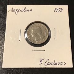 Argentina 1928 5 Centavos