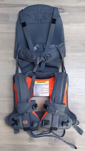 MiniMeis G4 Shoulder Carrier, orange/grey